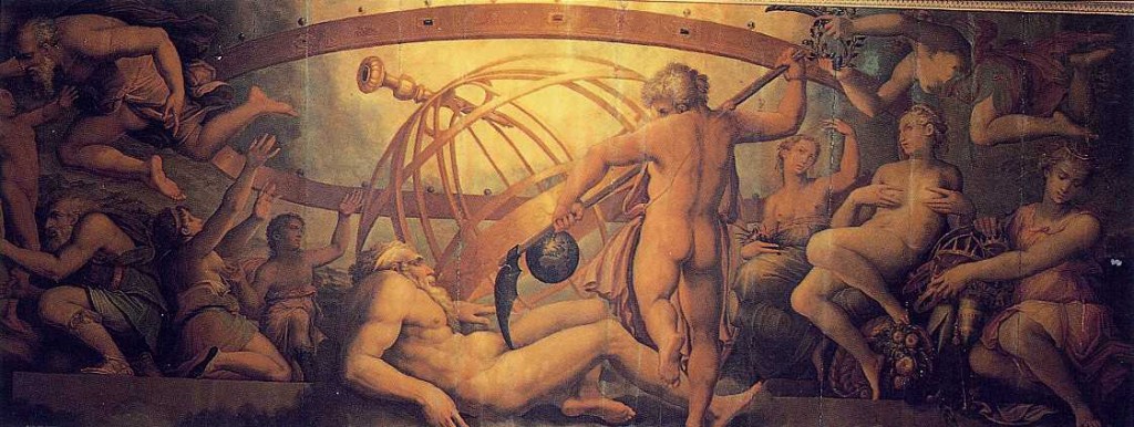 The_Mutiliation_of_Uranus_by_Saturn - Giorgio Vasari