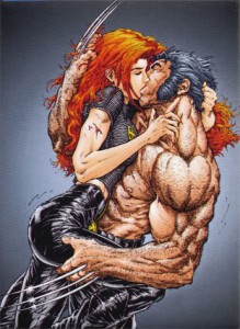 jean-grey-kissing-wolverine-posters