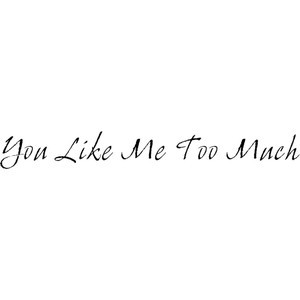 TX - You Like Me Too Much
