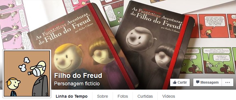 "Capa" da página dO Filho do Freud no Facebook
